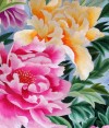 Peonies in Silk - Chinese Silk Embroidery Art of Peony Flowers