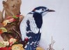 Chinese Silk Embroidery Bird Art
