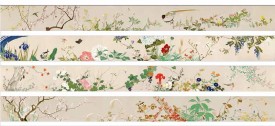 japanese embroidery scroll