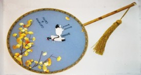 Suzhou Double-sided Embroidery Fans by Cairns