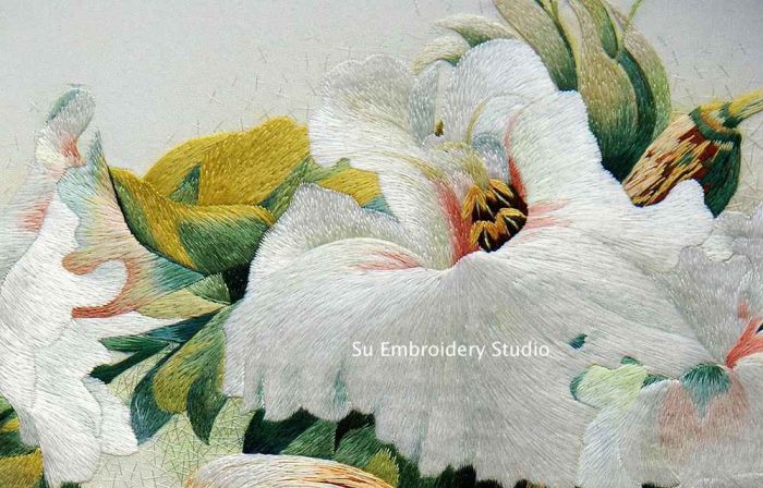 Birds Chinese Silk Embroidery Art for Sale | Su Embroidery