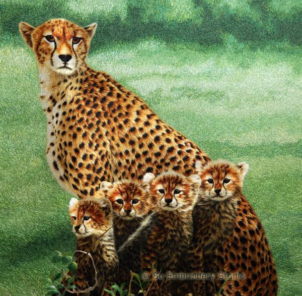 16-custom-silk-embroidery-wildlife-cheetah