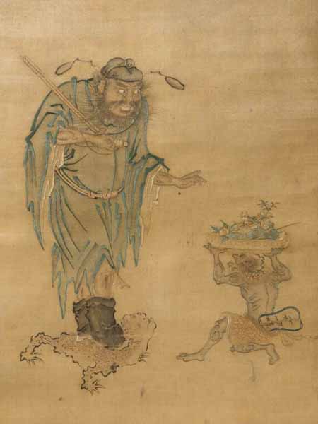chinese silk embroidery in Shanghai Museum