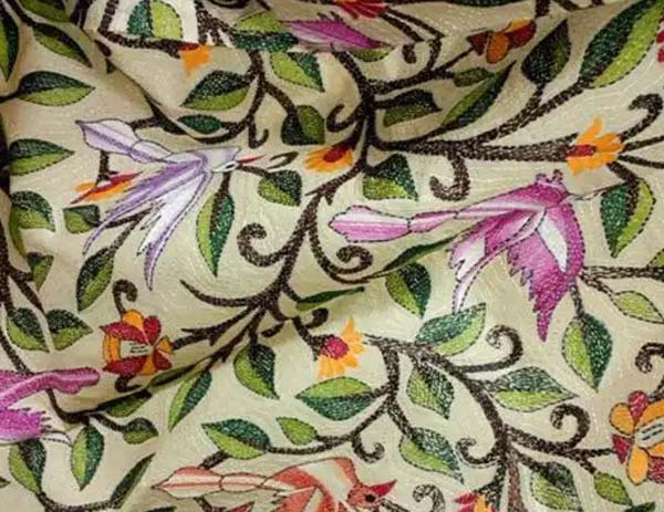 Indian Kantha embroidery